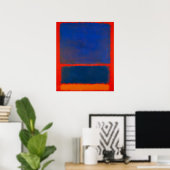 Mark Rothko - Blau, Orange, Rot - 1961 Poster (Heimbüro)