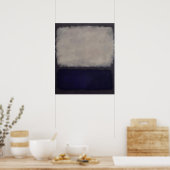Mark Rothko - Blau und Grau - 1962 Poster (Küche)
