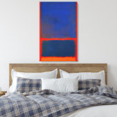 Mark Rothko - Blue, Orange, Red - 1961 Leinwanddruck (Insitu (Schlafzimmer))