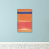 Mark Rothko - Blue Over Red - 1953 Leinwanddruck (Insitu (Holzboden))