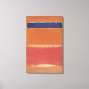 Mark Rothko - Blue Over Red - 1953 Leinwanddruck
