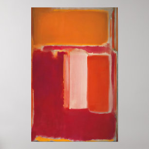 Mark Rothko - Gelb, Kirsche, Orange - 1947 Poster
