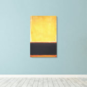 Mark Rothko - Gelb, Kohle, braun - 1953 Leinwanddruck (Insitu (Holzboden))
