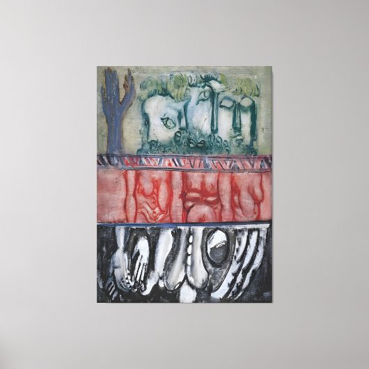 Mark-Rothko-Gemälde Leinwanddruck (Vorderseite)