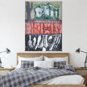 Mark-Rothko-Gemälde Leinwanddruck (Insitu (Schlafzimmer))