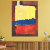 Mark Rothko-Gemälde Leinwanddruck (Insitu (Wohnzimmer))