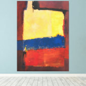 Mark Rothko-Gemälde Leinwanddruck (Insitu (Holzboden))