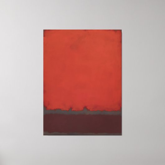 Mark Rothko-Gemälde Leinwanddruck (Vorderseite)