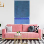 Mark Rothko - Green on Blue - 1968 Leinwanddruck (Insitu (Wohnzimmer))