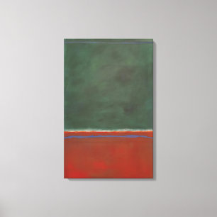 Mark Rothko - Green und Maroon - 1953 Leinwanddruck