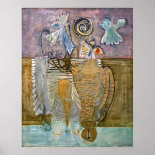 Mark Rothko - Hierarchische Vögel - 1944 Poster
