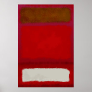 Mark Rothko Kunst im digitalen Stil 16 Poster
