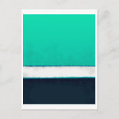 Mark Rothko Kunst im digitalen Stil 17 Postkarte (Vorderseite)