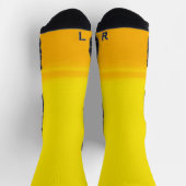 Mark Rothko Kunst im digitalen Stil 1 Socken (Oben)