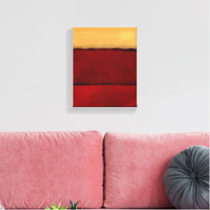 Mark Rothko-Kunst im digitalen Stil 2 Leinwanddruck
