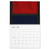 Mark Rothko Kunst im digitalen Stil Kalender (Mär 2027)
