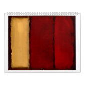 Mark Rothko Kunst im digitalen Stil Kalender (Titelbild)