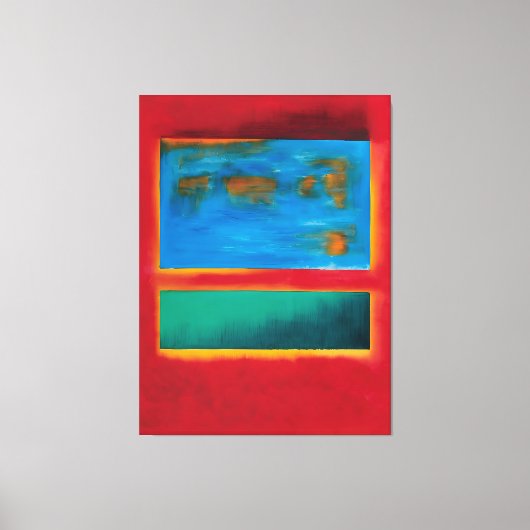Mark Rothko Kunst Leinwanddruck (Vorderseite)