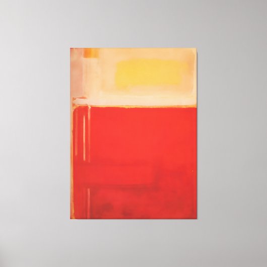 Mark Rothko Kunst Leinwanddruck (Vorderseite)