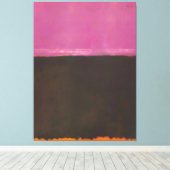 Mark Rothko Kunst Leinwanddruck (Insitu (Holzboden))