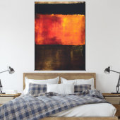 Mark Rothko Kunst Leinwanddruck (Insitu (Schlafzimmer))