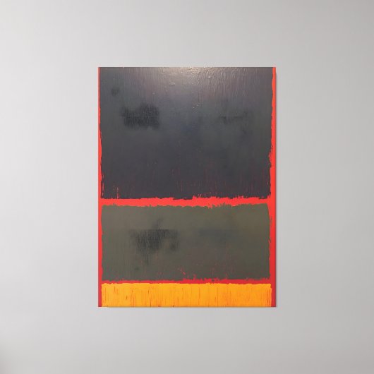 Mark Rothko Kunst Leinwanddruck (Vorderseite)