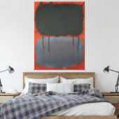 Mark Rothko Kunst Leinwanddruck (Insitu (Schlafzimmer))