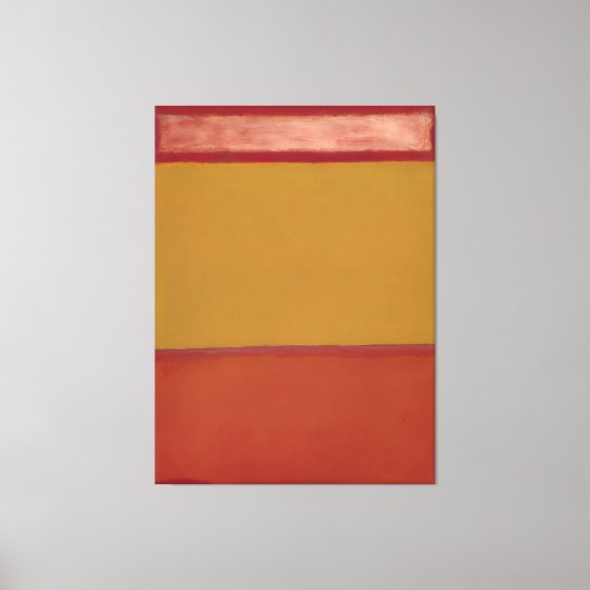 Mark Rothko Kunst Leinwanddruck (Vorderseite)