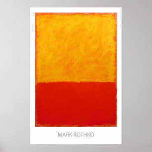 Mark Rothko Kunstdruck Abstrakter Expressionismus Poster