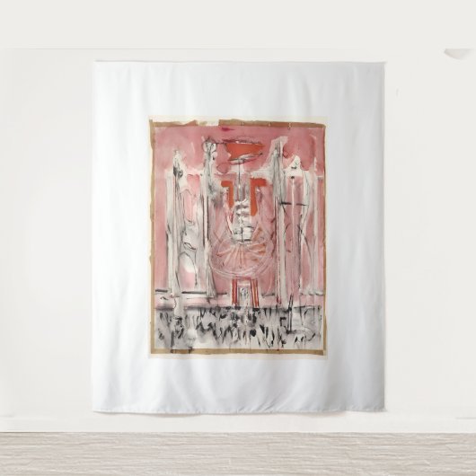 Mark Rothko Kunstmalerei Wandteppich (Vorderseite)