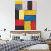 Mark Rothko Kunststil Leinwanddruck (Insitu (Schlafzimmer))