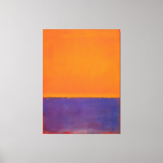 Mark Rothko Kunststil Leinwanddruck (Vorderseite)