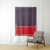 Mark Rothko Kunststil Wandteppich (Beispiel)
