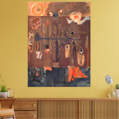 Mark Rothko Kunstwerk Leinwanddruck (Insitu (Wohnzimmer))