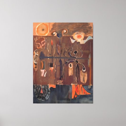 Mark Rothko Kunstwerk Leinwanddruck (Vorderseite)