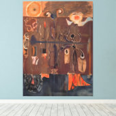 Mark Rothko Kunstwerk Leinwanddruck (Insitu (Holzboden))