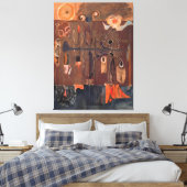 Mark Rothko Kunstwerk Leinwanddruck (Insitu (Schlafzimmer))