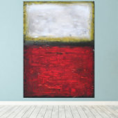 Mark Rothko Kunstwerk Leinwanddruck (Insitu (Holzboden))