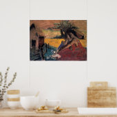 Mark Rothko - Ländliche Szene - 1936 Poster (Küche)