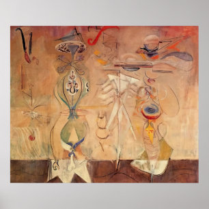 Mark Rothko - Langsamer Wirbel am Rand des Meeres Poster