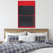 Mark Rothko - Light Red Over Black - 1957 Leinwanddruck (Insitu (Schlafzimmer))
