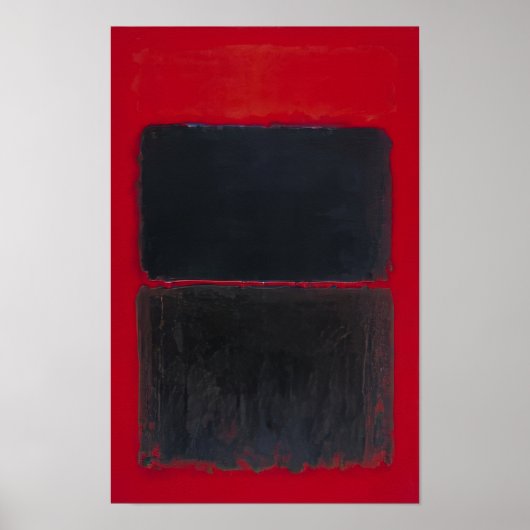 Mark Rothko - Light Red Over Black - 1957 Poster (Vorne)