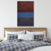 Mark Rothko - No.61 Rust and Blue - 1953 Leinwanddruck (Insitu (Schlafzimmer))