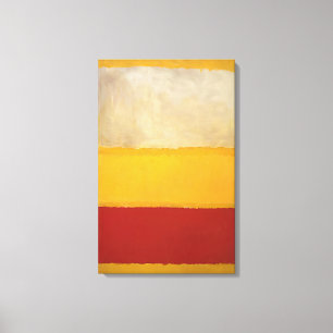 Mark Rothko - Nr. 13 Weiß, rot auf Gelb Leinwanddruck