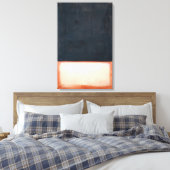 Mark Rothko - Nr. 7 Dunkle über Licht - 1954 Leinwanddruck (Insitu (Schlafzimmer))