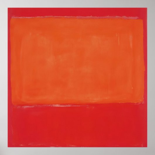 Mark Rothko - Ocker und Rot auf Rot - 1957 Poster (Vorne)
