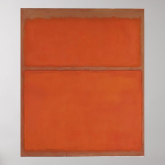 Mark Rothko - Ohne Titel - 1961 Poster (Vorne)