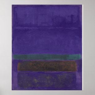 Mark Rothko - Ohne Titel [Blau, Grün und Braun] -  Poster