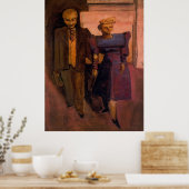 Mark Rothko - Ohne Titel (Stehender Mann und Frau) Poster (Küche)