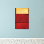 Mark Rothko - Rot - 1964 Leinwanddruck (Insitu (Holzboden))